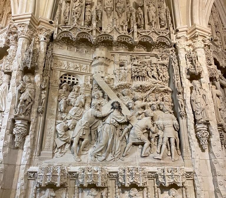 Los relieves de Felipe Vigarny en el trasaltar de la Catedral de Burgos