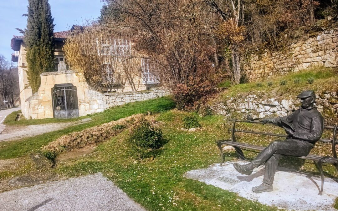 La localidad burgalesa de Sedano y Miguel Delibes